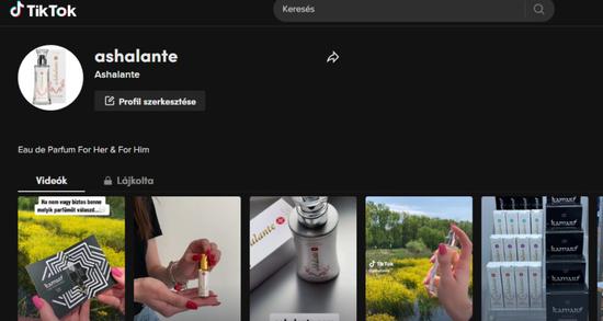 Elindult Az Ashalante Tiktok csatornája